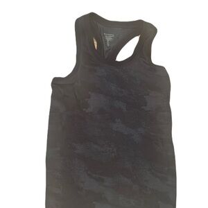 Women's XS Athleta Black Camo Tank Top